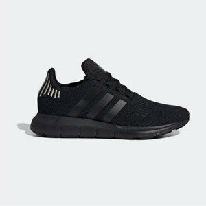 Adidas - SWIFT RUN SHOES - Core Black - Womens Size 6